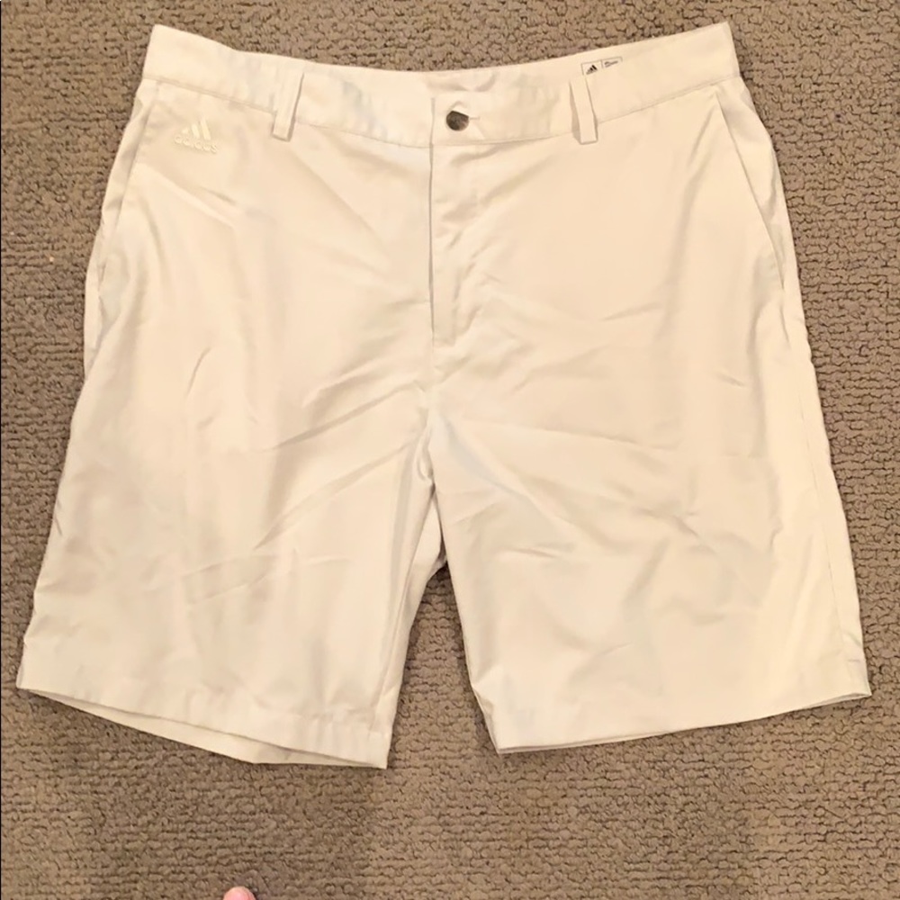 adidas ClimaLite Khaki Athletic Shorts